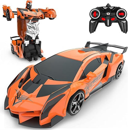 Car And Robot | Futuristic Car & Robot Combo